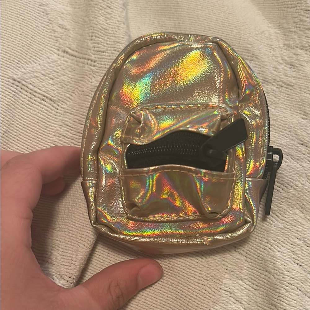 Holographic Mini Backpack Toy